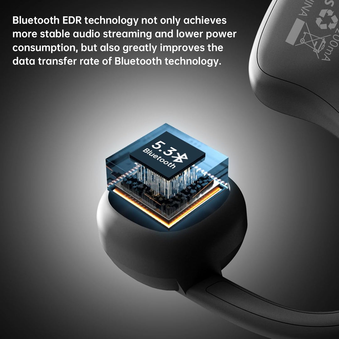 LOBKIN Kinder Kopfhörer Open Ear, Bluetooth 5.3 Kinder Luftleitung Wireless Lightweight Earbuds IPX5