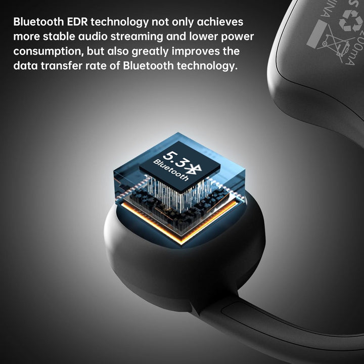 LOBKIN Kinder Kopfhörer Open Ear, Bluetooth 5.3 Kinder Luftleitung Wireless Lightweight Earbuds IPX5