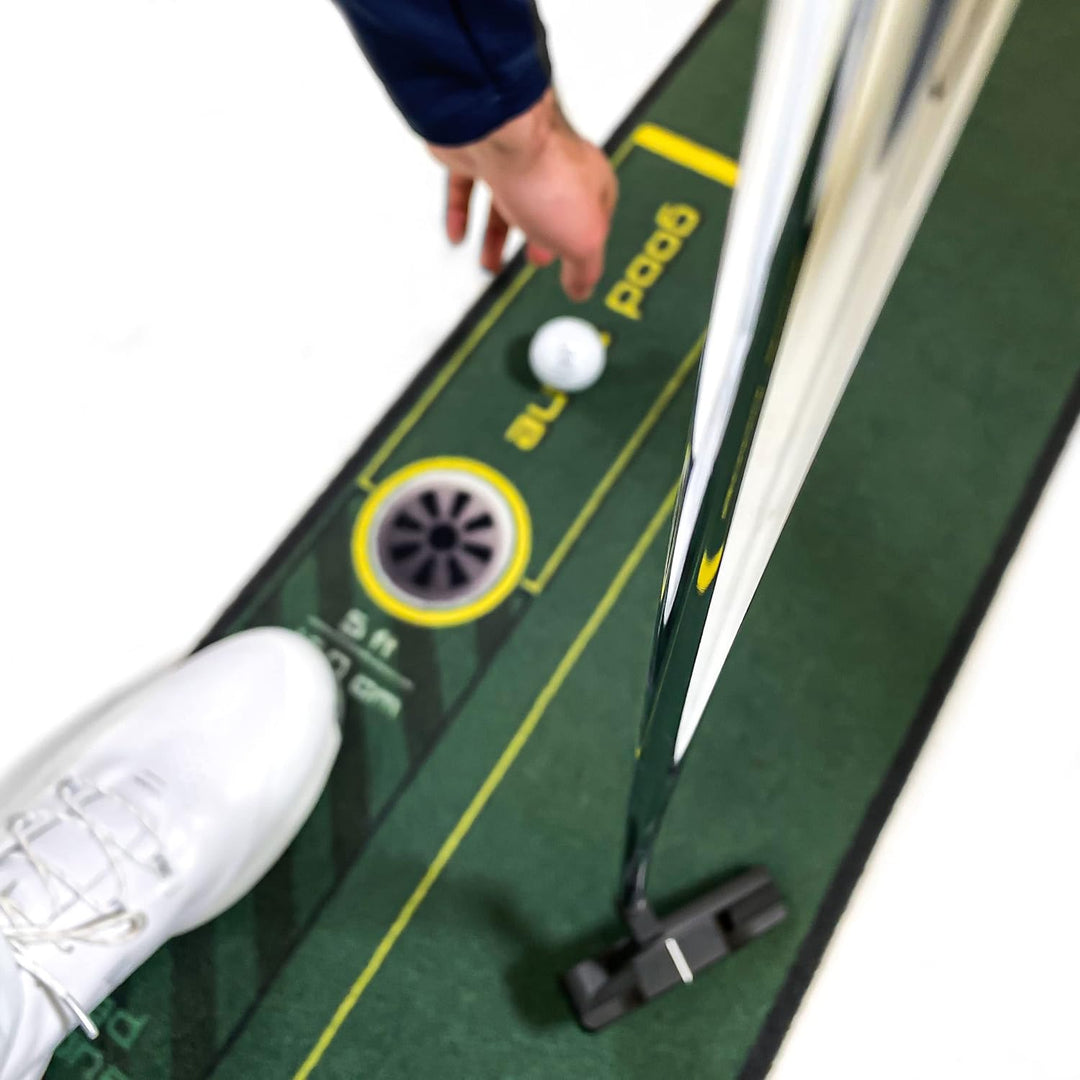 WELLPUTT - Puttingmatte Golftraining - 3m Start 2.0