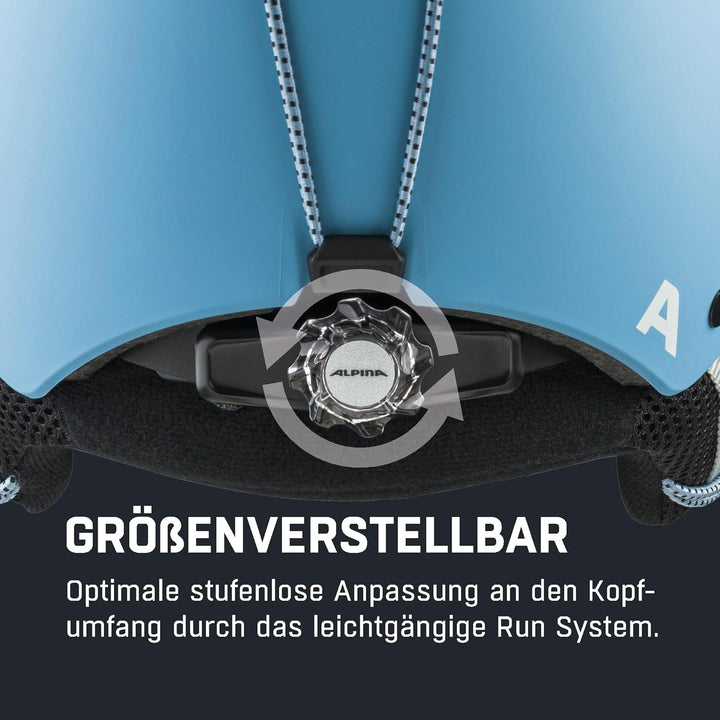 ALPINA Zupo - Stylischer und sicher Kinder-Hartschalenhelm mit abnehmbaren Ohrenpolstern, innovative