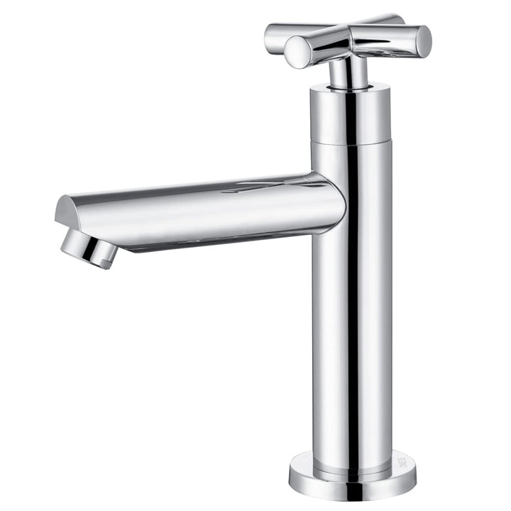 Tondiy Kaltwasserhahn Gäste WC Wasserhahn nur Kaltwasser, Kaltwasserarmatur Bad Kaltwass Standventil