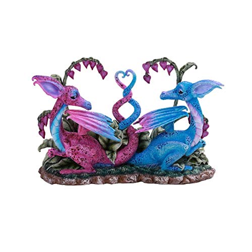 Pacific Giftware PT Dekofigur, Motiv Liebespaar mit Flügeldrachen