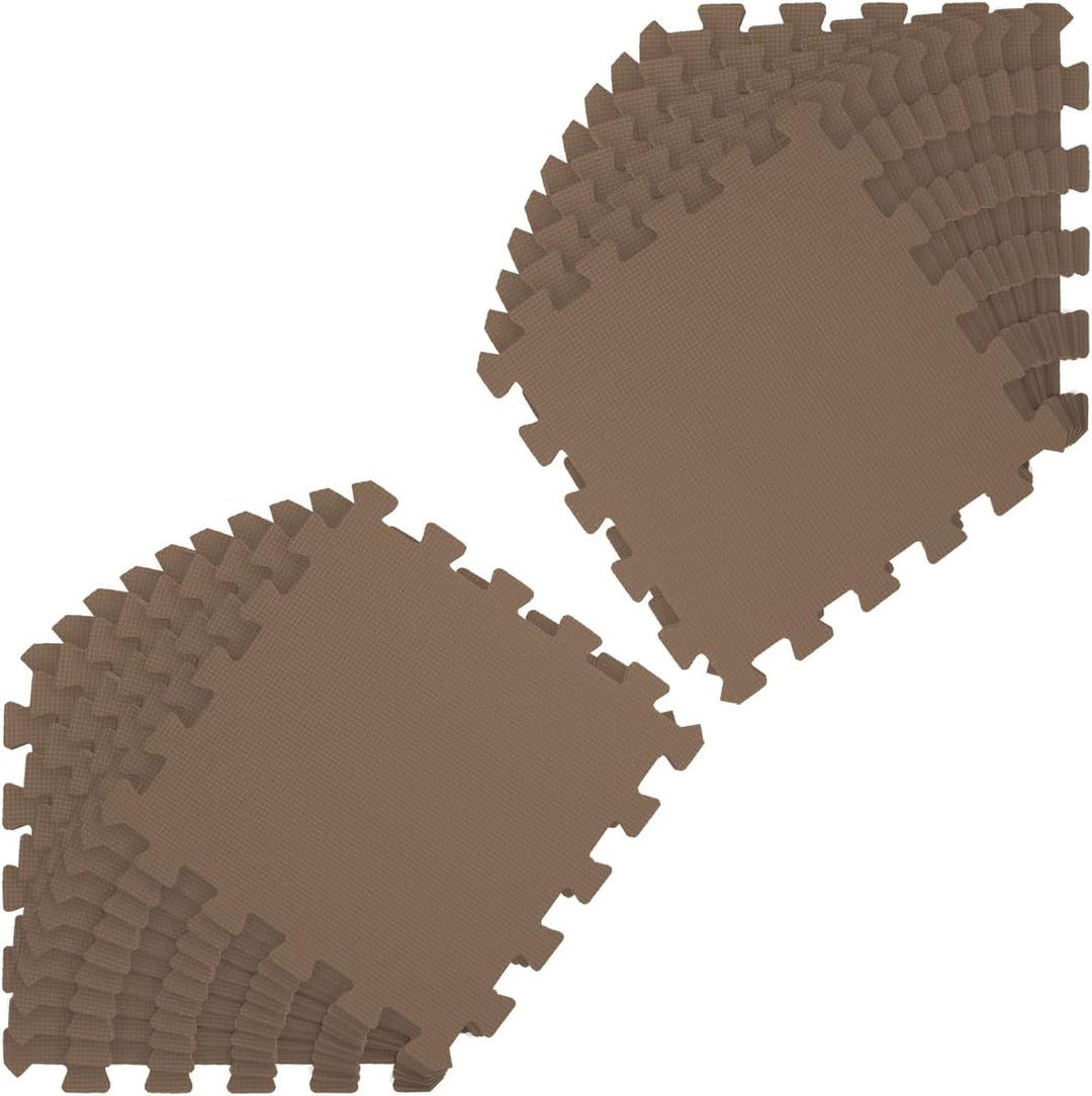 LittleTom 18 Teile Spielmatte Baby ab Null - 30x30 Schaumstoff Puzzlematte Kinder Isomatte Baby Spie