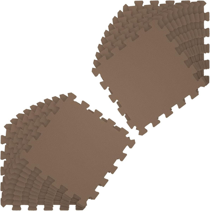 LittleTom 18 Teile Spielmatte Baby ab Null - 30x30 Schaumstoff Puzzlematte Kinder Isomatte Baby Spie