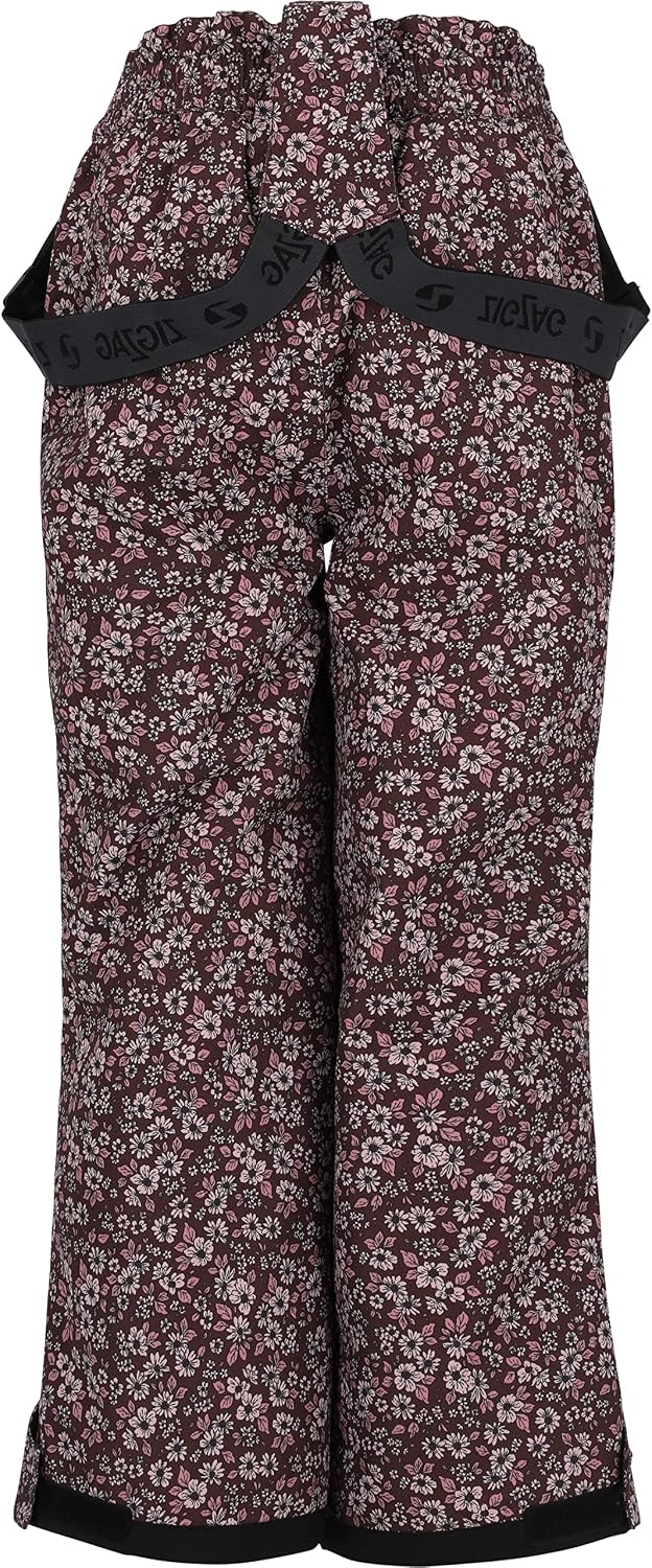 ZIGZAG Kinder Skihose 'Soho' mit 10.000 mm Wassersäule Robuste Skihose mit abnehmbaren Hosenträgern