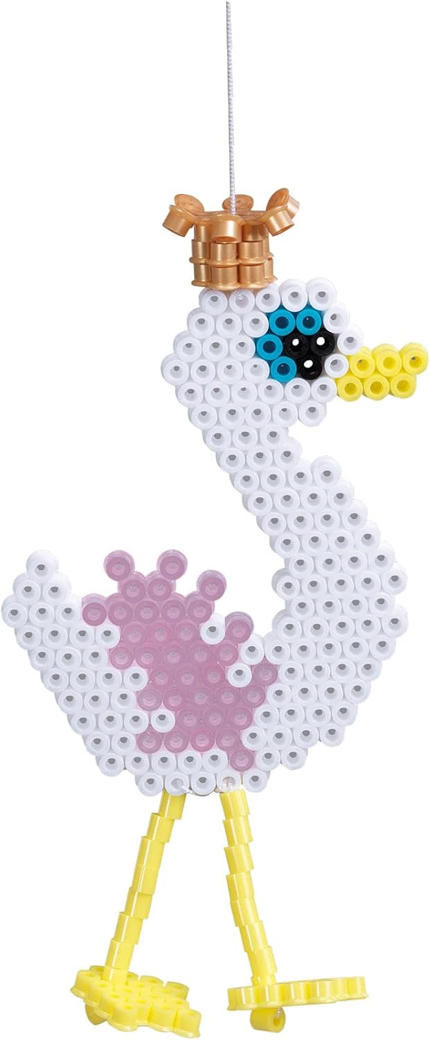 Hama Perlen 3071 Geschenk-Set mit Box mit ca. 7.200 bunten Midi Bügelperlen mit Durchmesser 5 mm, Mo