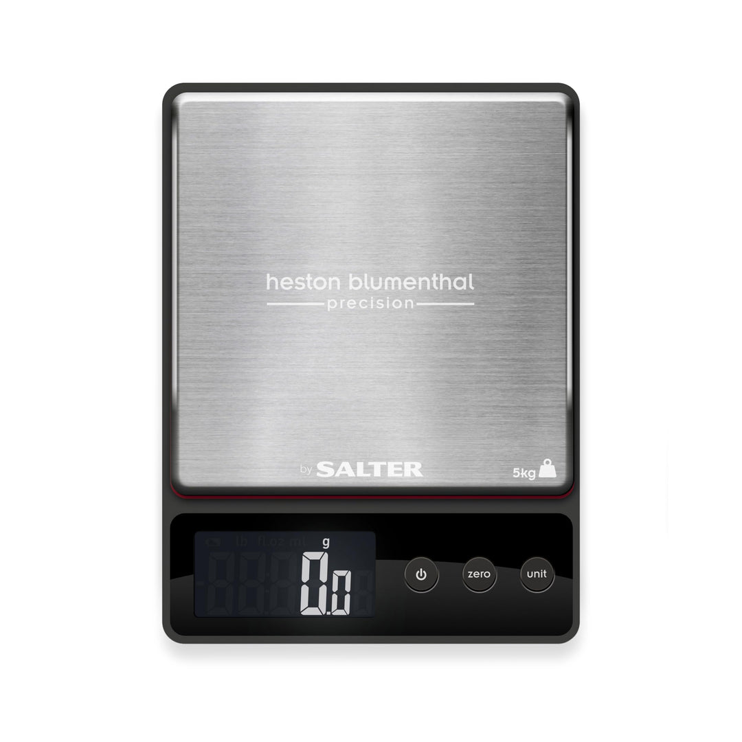 Heston Blumenthal by Salter 1140A HBBKDR Digitale Küchenwaage - 5kg Kapazität, Messung in Präzisions