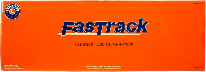 Lionel O36 FasTrack Curved Track (4 Stück)