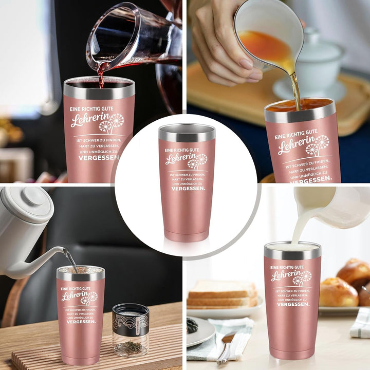 Lehrerin Geschenk, Abschiedsgeschenk Lehrerin, Geschenk für Lehrer zum Abschied, Bester Lehrer, 20oz