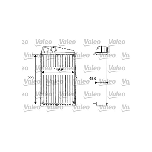 Valeo Wärmetauscher Innenraumheizung 812247