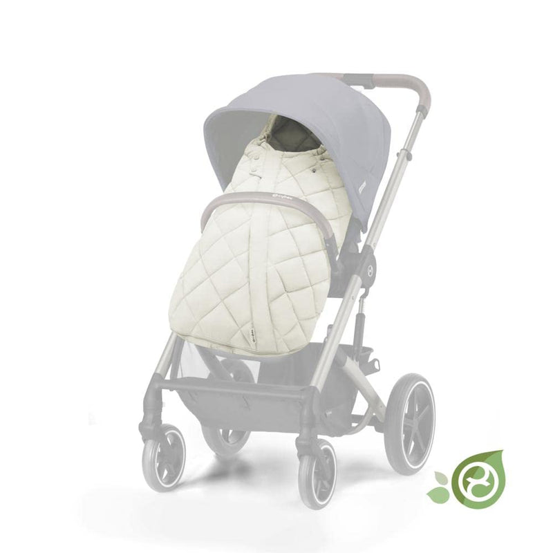 CYBEX Gold Fusssack Snøgga 2, Für Kinderwagen, Für Kinder von 6 Monaten bis 3 Jahren, TOG 4, Seashel