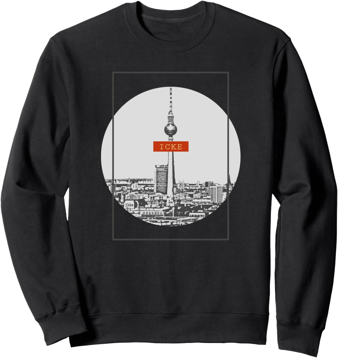 Fernsehturm Berlin - Vintage Hauptstadt Icke Berliner Sweatshirt