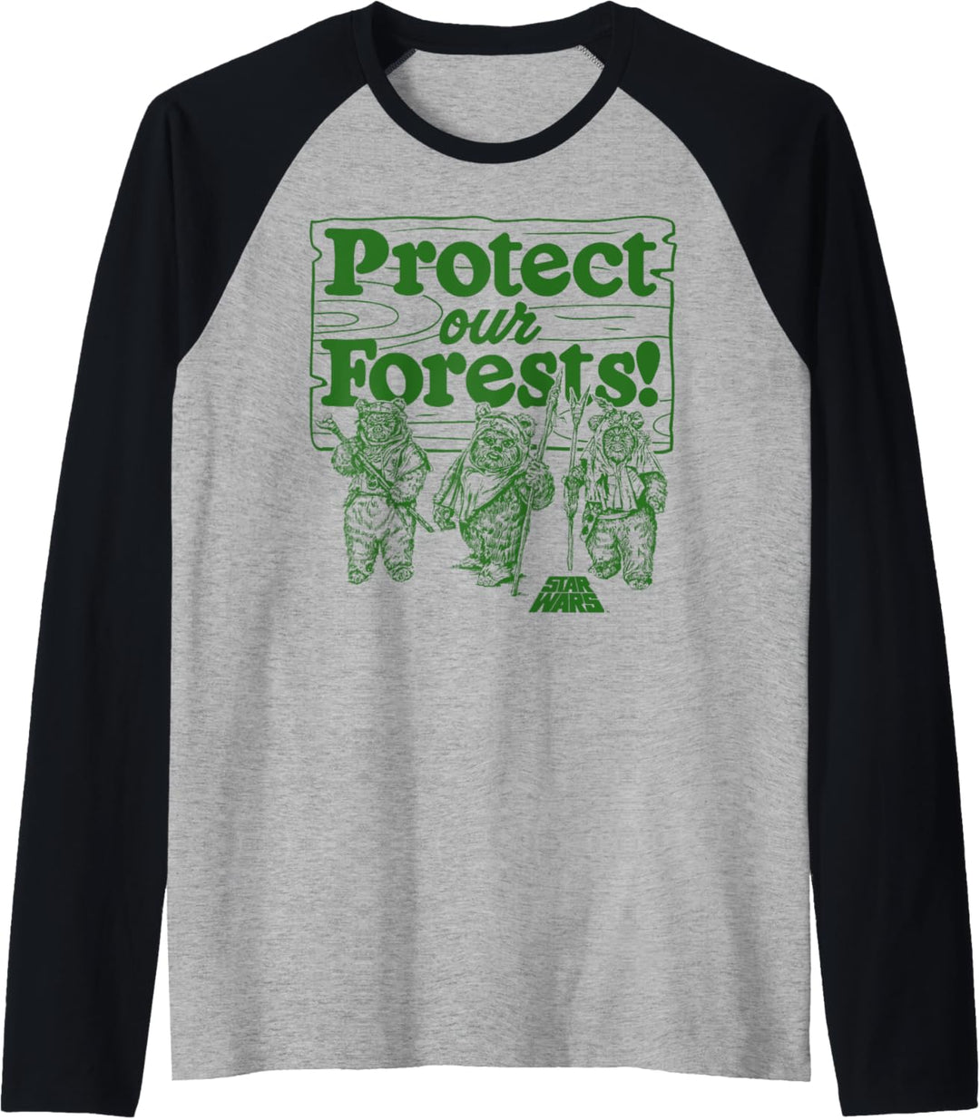 Star Wars Ewoks Protect Our Forests Camp Raglan