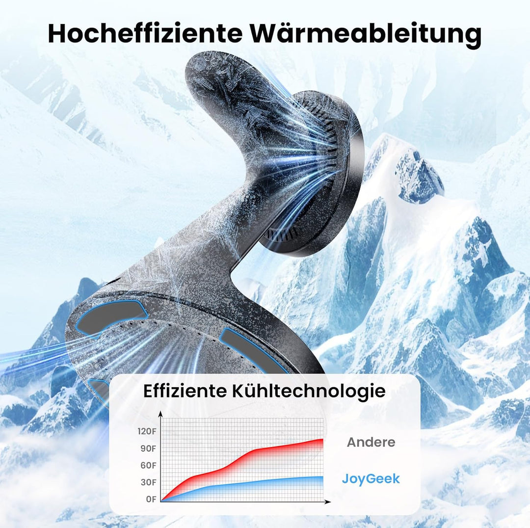JoyGeek Ladestation Apple Watch und iPhone für Magsafe, 3 in 1 Induktive Ladegerät Schnellladung für