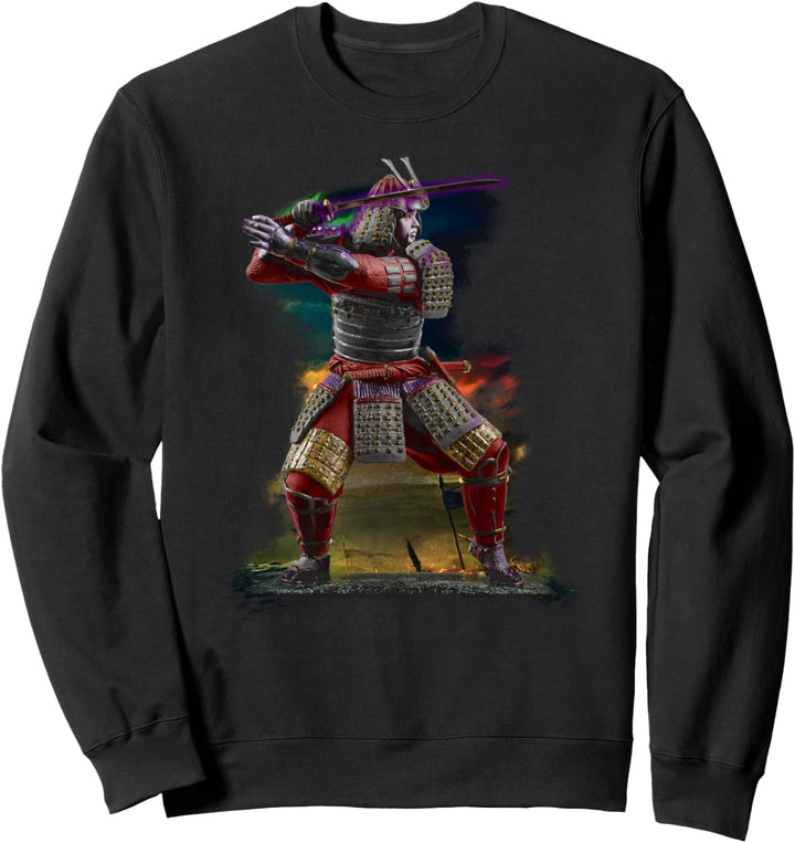 Samurai Japanischer Krieger Sweatshirt
