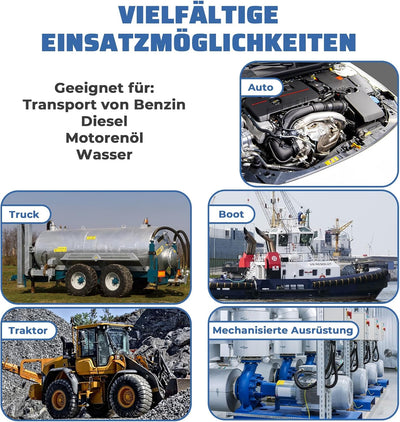 6M Benzinschlauch 6mm Innendurchmesser Kraftstoffschlauch Kraftstoffleitung Ölschlauch Dieselschlauc