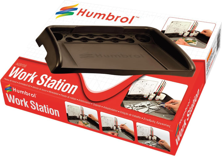 Humbrol Work Station Modellierbank, Schwarz