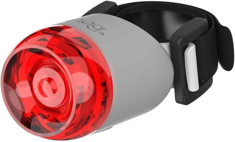 Knog Plug Fahrradlampen LED-Frontlicht od. Rücklicht StVZO, schwarz rot grau grauRL, grauRL