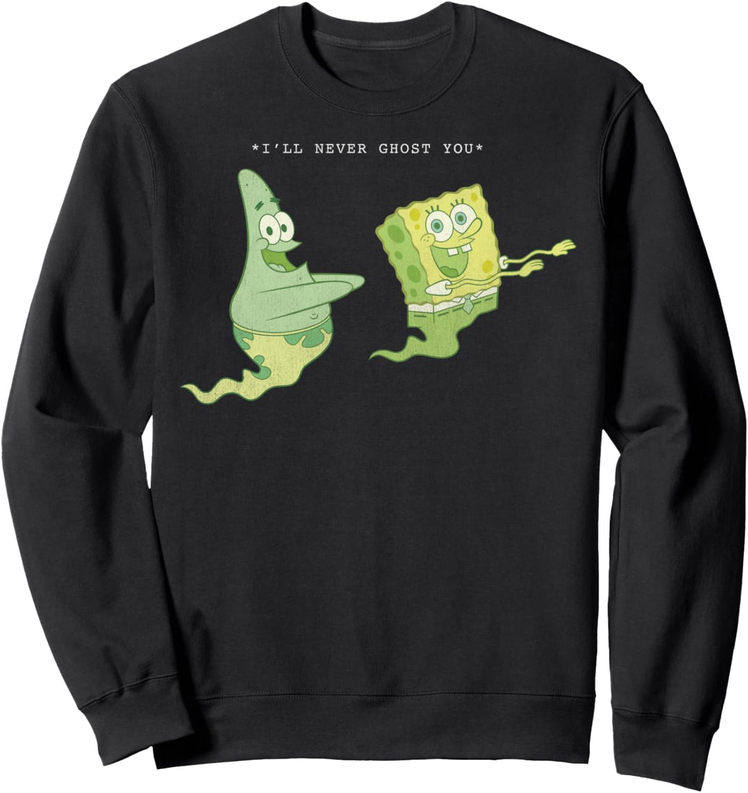 SpongeBob SquarePants Patrick Star I'll Never Ghost You Sweatshirt