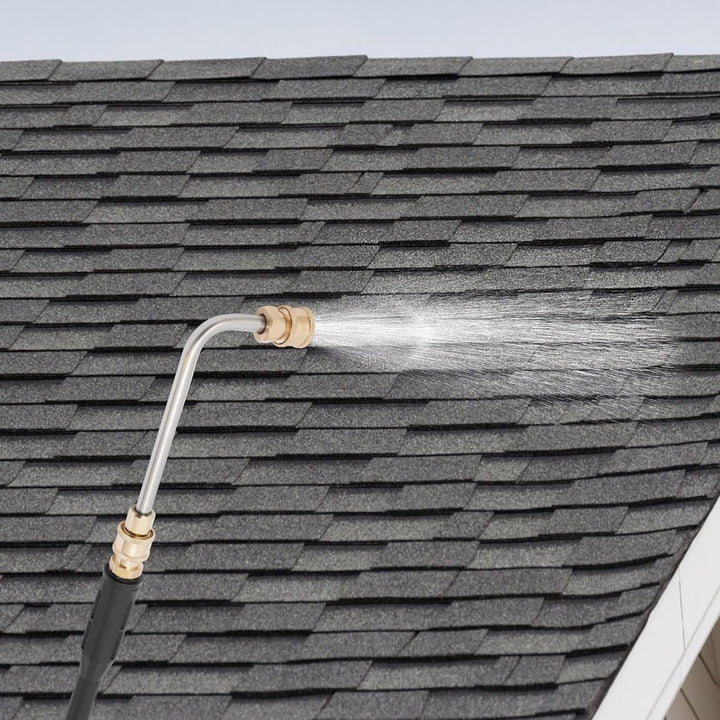 4000PSI Hochdruckreiniger-Verlängerungsstab - 7 Gerade + 2 Gebogene Stäbe-Verlängerungsstab, Hochdru