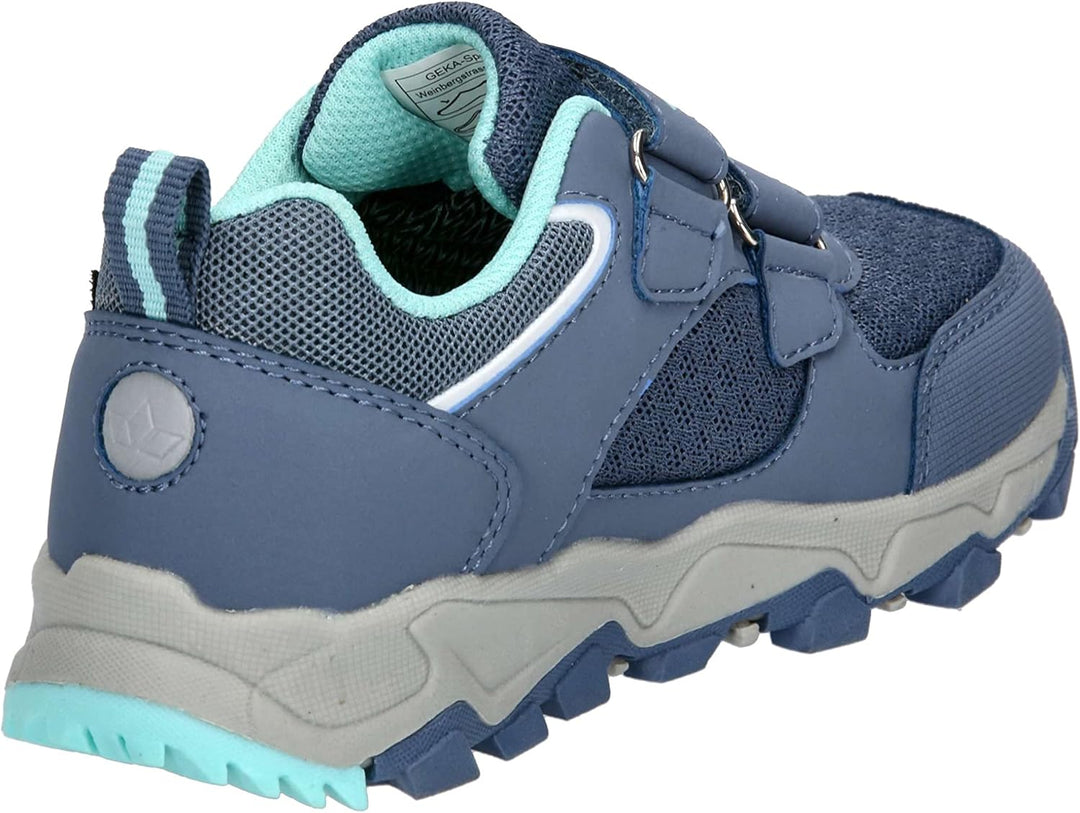 Lico Unisex Kinder Akranes V Cross-Laufschuh 32 EU Grau Türkis, 32 EU Grau T&#xFC;rkis