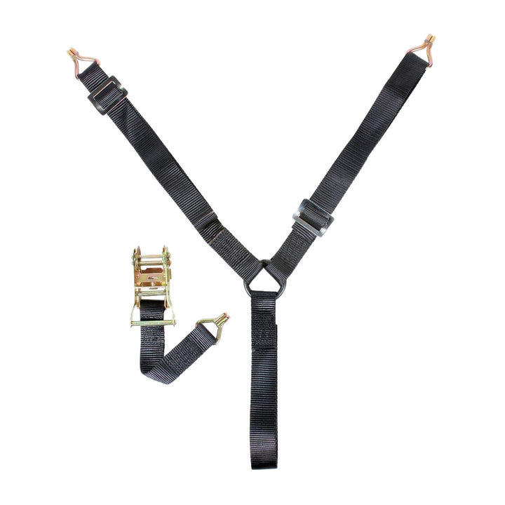 Pro Armor A040225 Y-Riemen mit Ratsche (3,8 cm) (schwarz)