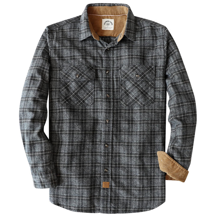 Dubinik® Flanellhemd Herren Button Down Kariert Baumwollhemd Freizeithemd Hemd Herren Langarm mit Zw