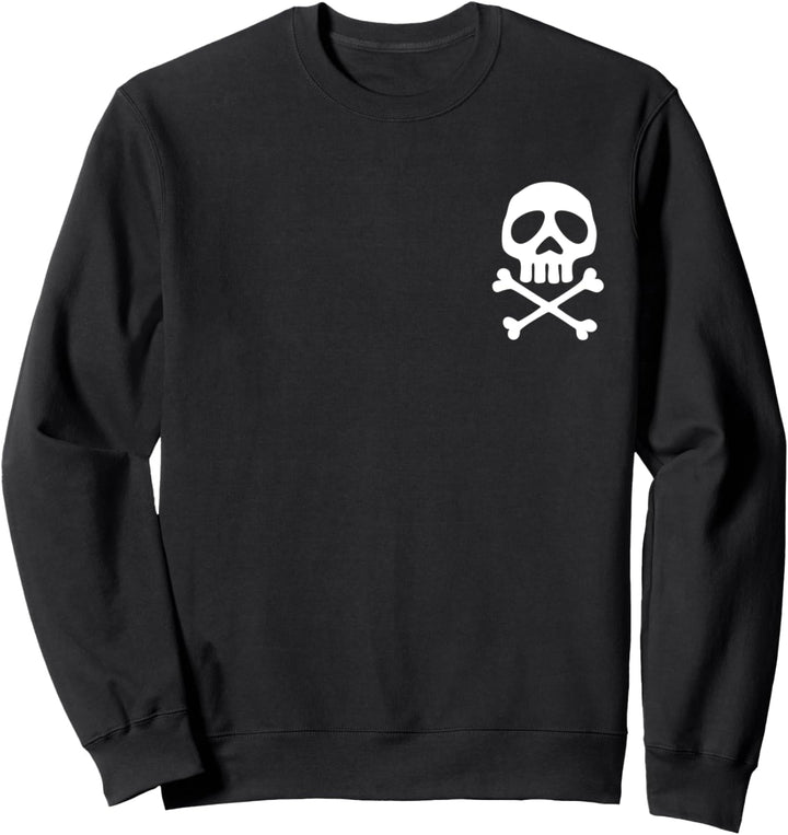 Totenkopf, Space Pirat, Kapitän, Halloween, Karneval, Party Sweatshirt