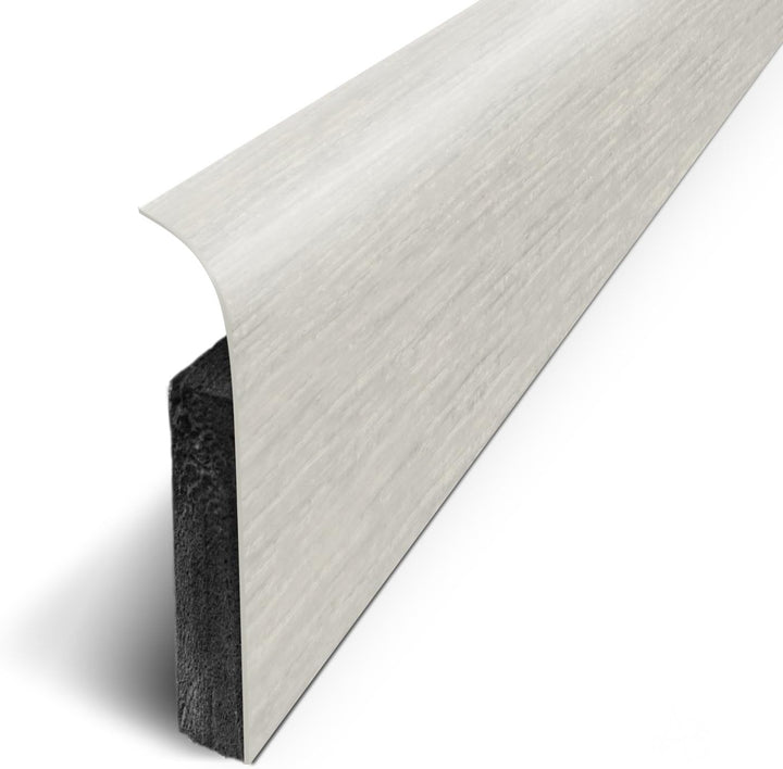 3M D180501D Selbstklebende, Ahornholz, 120 x 70 cm, 5 Sockelleisten, Ahorn, Grau, 5 Stück Ahorngrau,