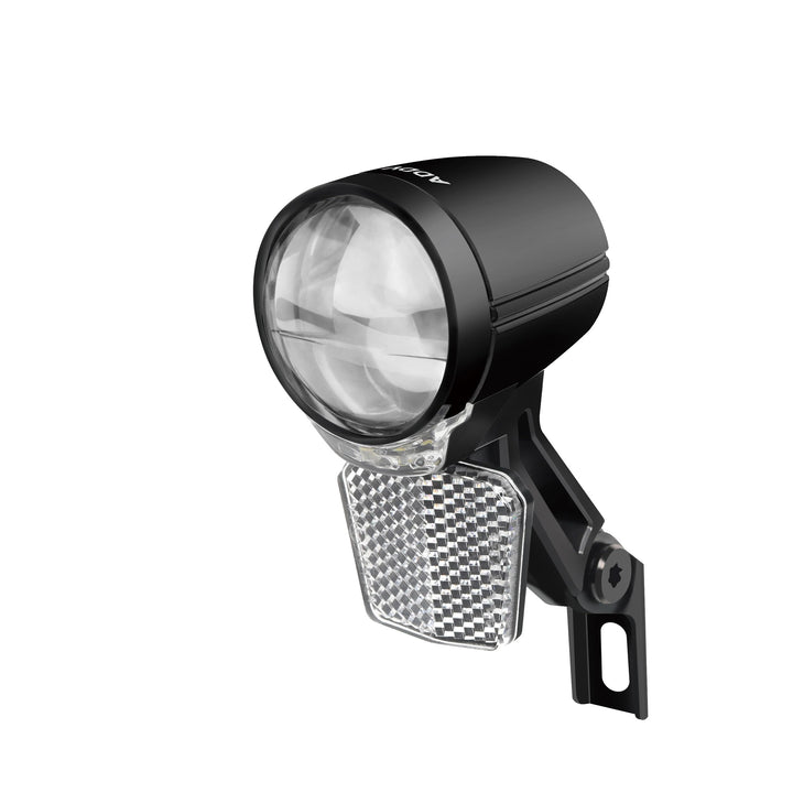 E-Bike Frontlicht 50 Lux Nova E50 – IP65, Doppel-Linsentechnologie, StVZO zugelassen, für 6V–48V DC,