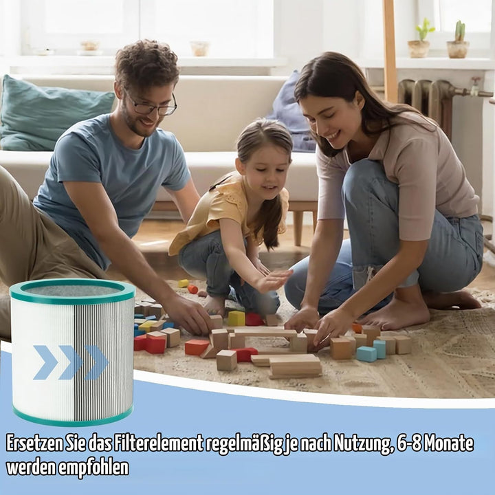 Ersatz HEPA Filter Aktivkohle Kompatibel mit Dyson TP00 TP01 TP02 TP03 AM11 BP01 Pure Cool Link Luft
