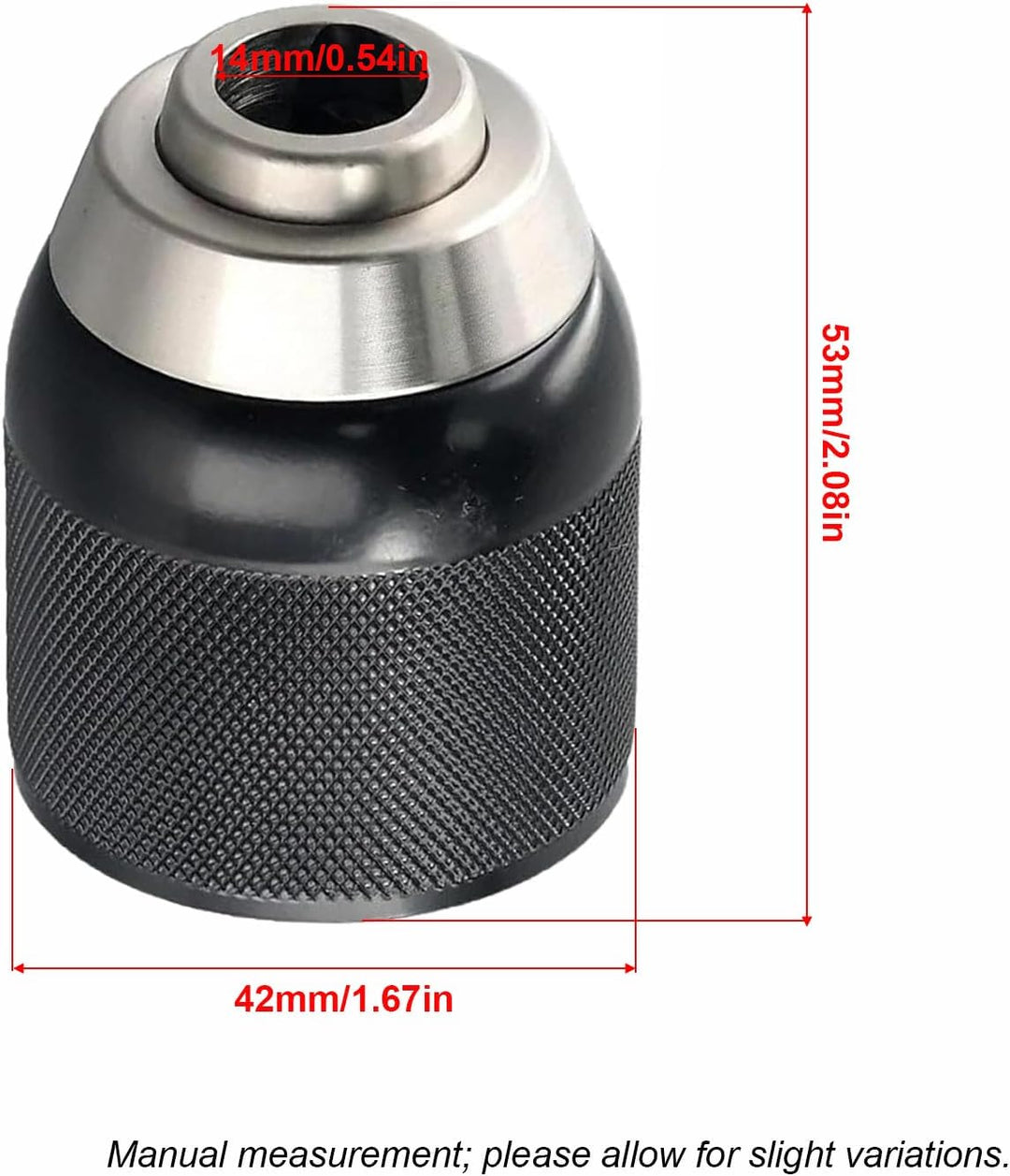 TOP-MAX Ersatzbohrfutter kompatibel mit Dewalt Akku-Bohrschraubern: N196034, N092854, DC984KN, DC988