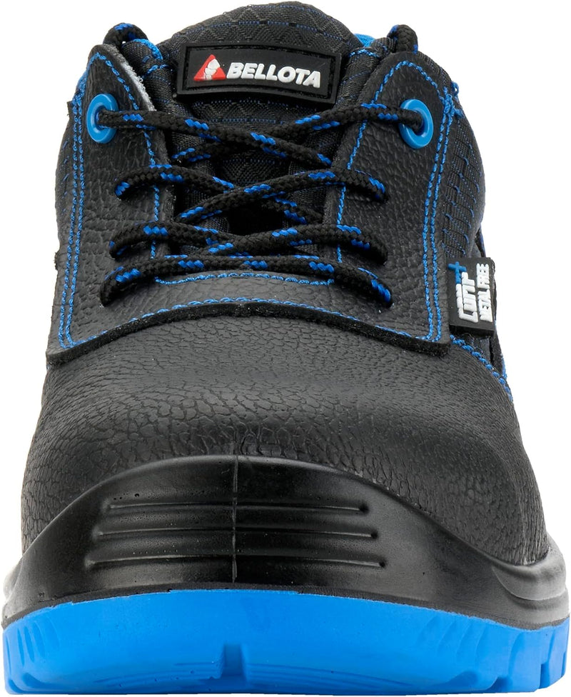 Belota 72308/42 Halbschuhe, Leder, HIDROFUGA S3 Comp, Blau 42 EU, 42 EU