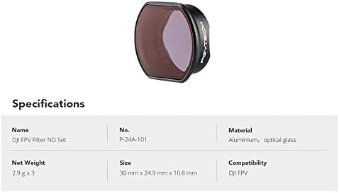 MotuTech ND4 ND8 ND16 Neutraldichtefilter für DJI FPV Drohne Kamera