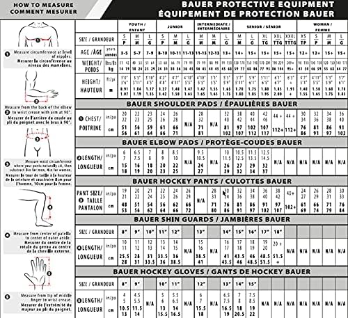 Bauer Supreme MACH Ellenbogenschoner Senior, Grösse:M