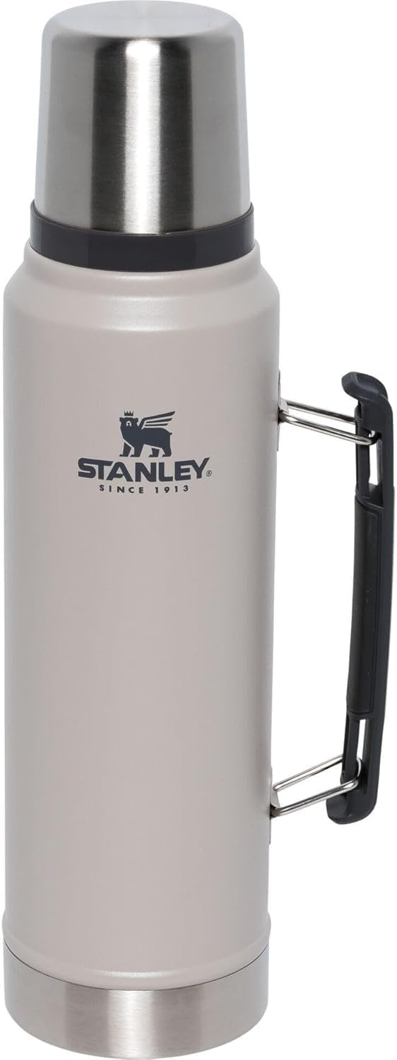 Stanley Classic Legendary Thermosflasche Edelstahl 1L - Thermos Hält 24 Stunden Heiss oder Kalt - Ed