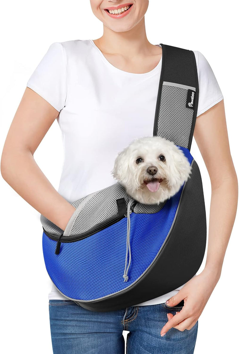 Pawaboo Hundetragetasche, Neu aufgewertet Hundetasche mit Touch-Pocket, Verstellbare Tragetasche Hun