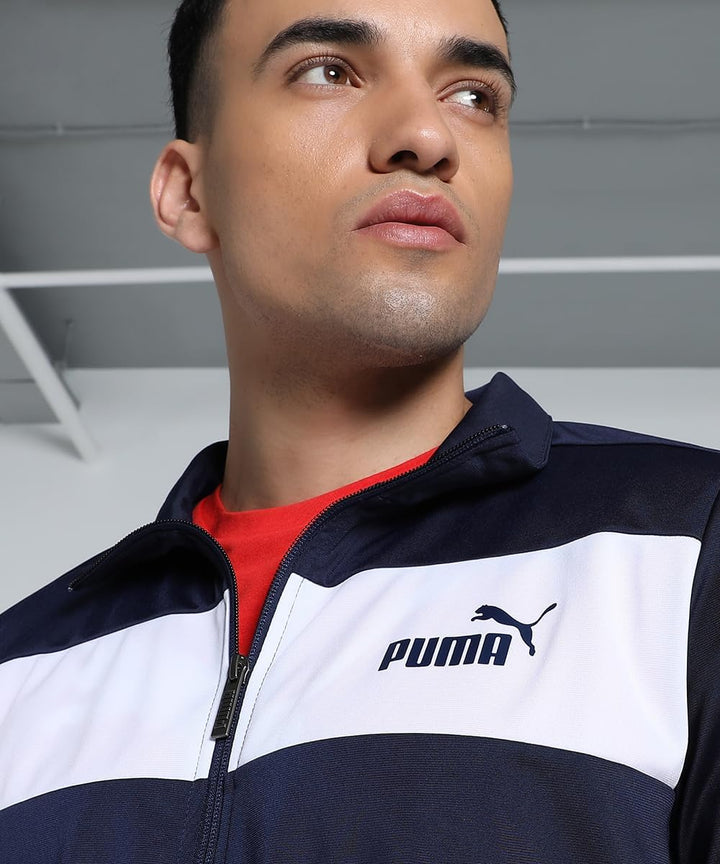 PUMA Herren Poly Suit Cl Trainingsanzug, PUMA Marineblau