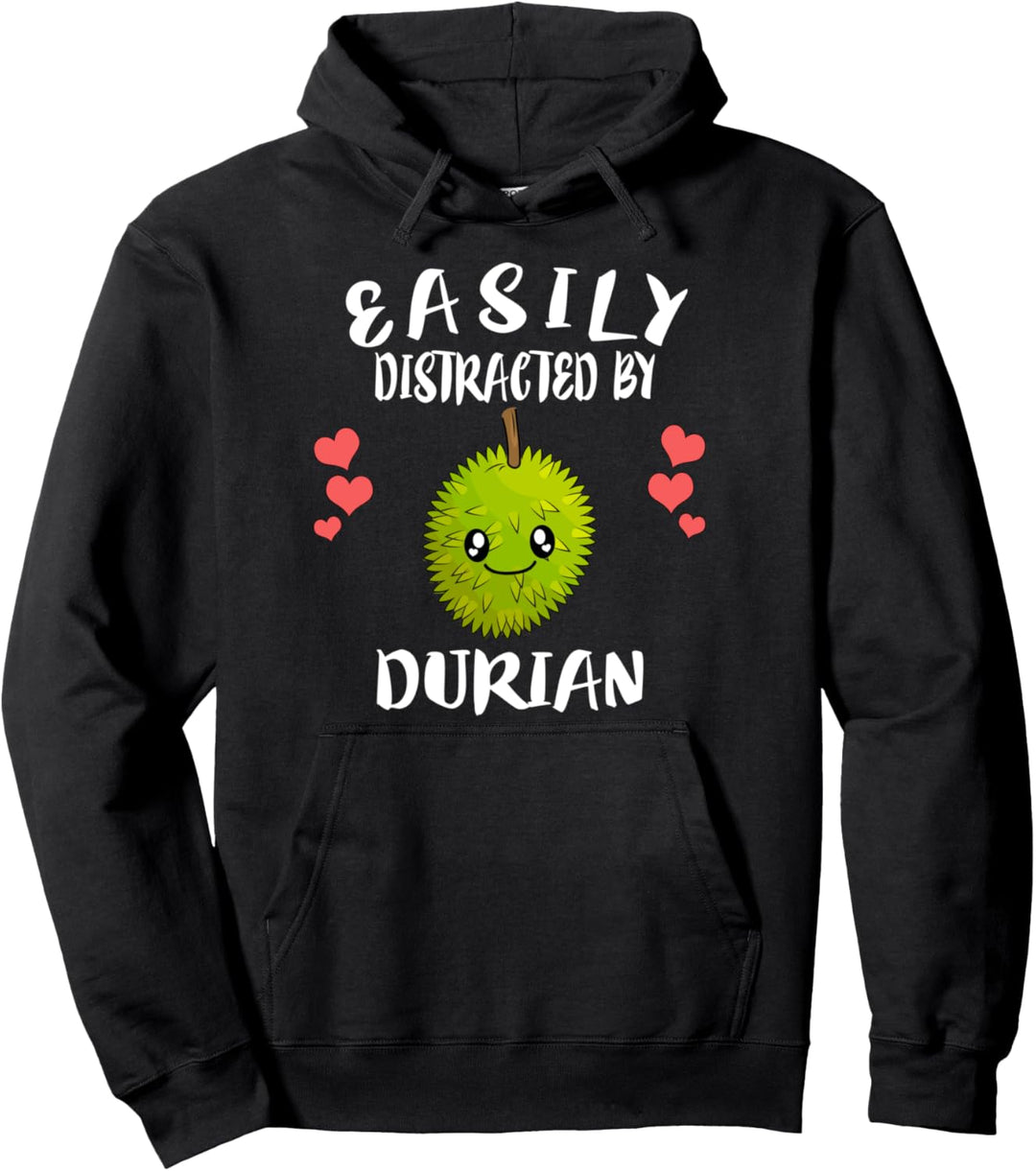 Lässt sich leicht von Durian Fruit ablenken. Pullover Hoodie