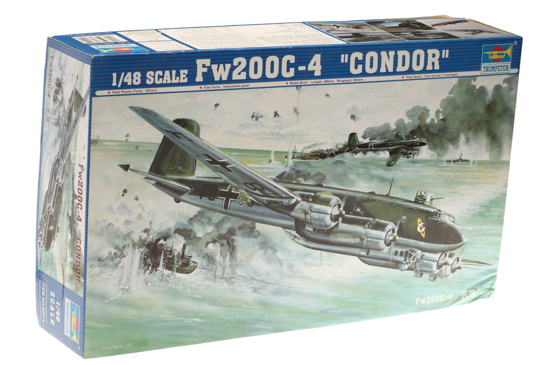 Trumpeter 02814 Modellbausatz Focke-Wulf Fw 200 C-4 Condor