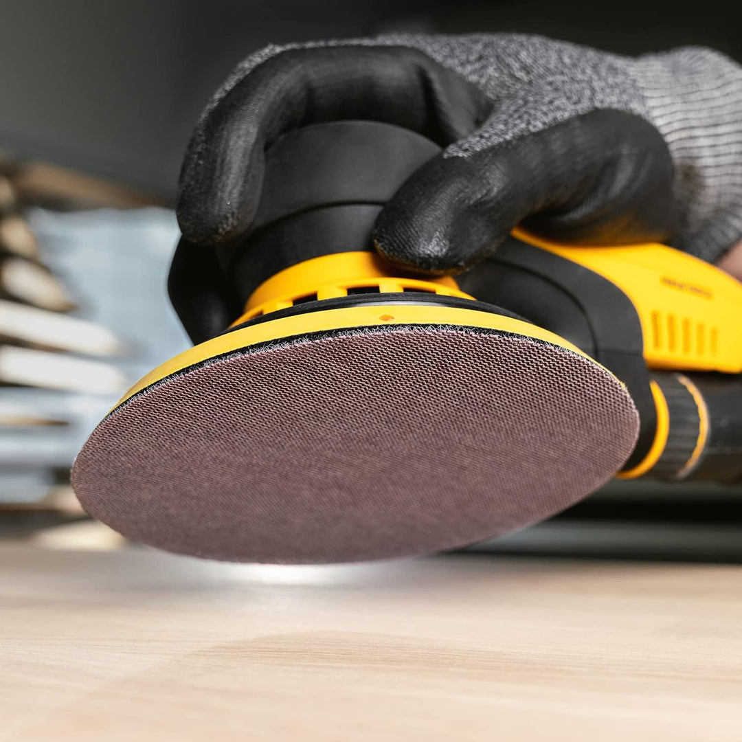 Mirka Abranet Netz-Schleifscheiben Ø 150 mm Klett / Korn P500 / 50 Stk / zum Schleifen von Holz, Spa