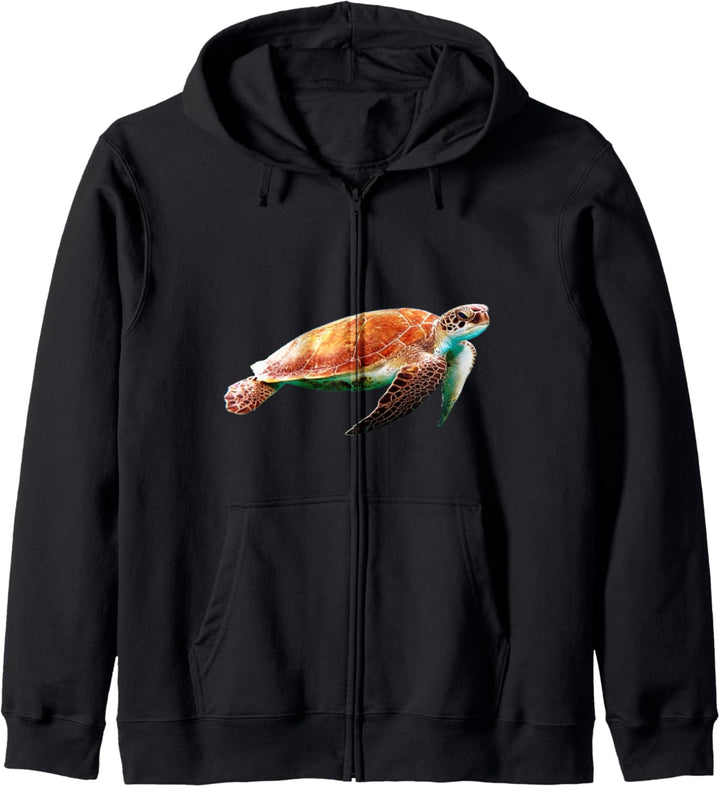 Meeresschildkröte Loggerhead Kapuzenjacke