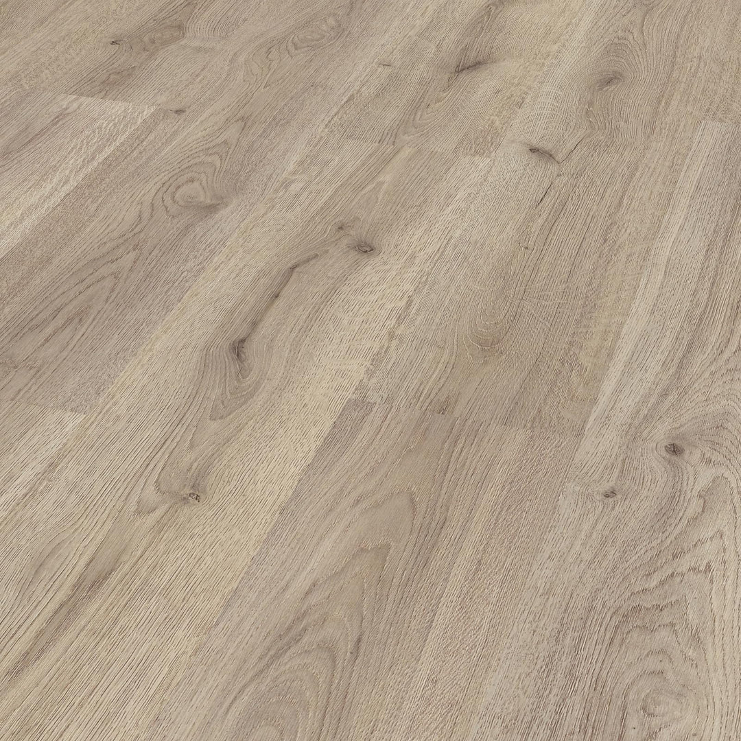 Laminat Trend Eiche Grau – Superior Basic Serie, 193 × 1376 mm, 6 mm dick, moderne Holzoptik in Land