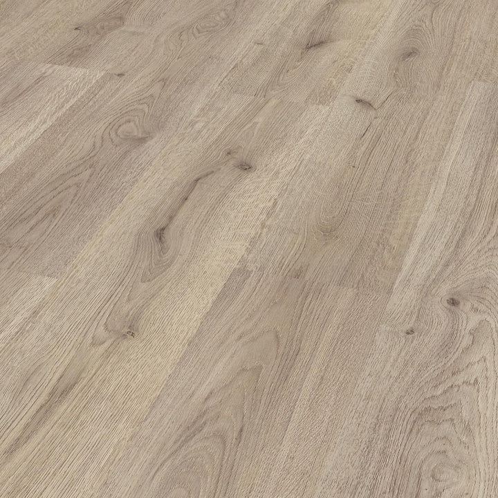 Laminat Trend Eiche Grau – Superior Basic Serie, 193 × 1376 mm, 6 mm dick, moderne Holzoptik in Land