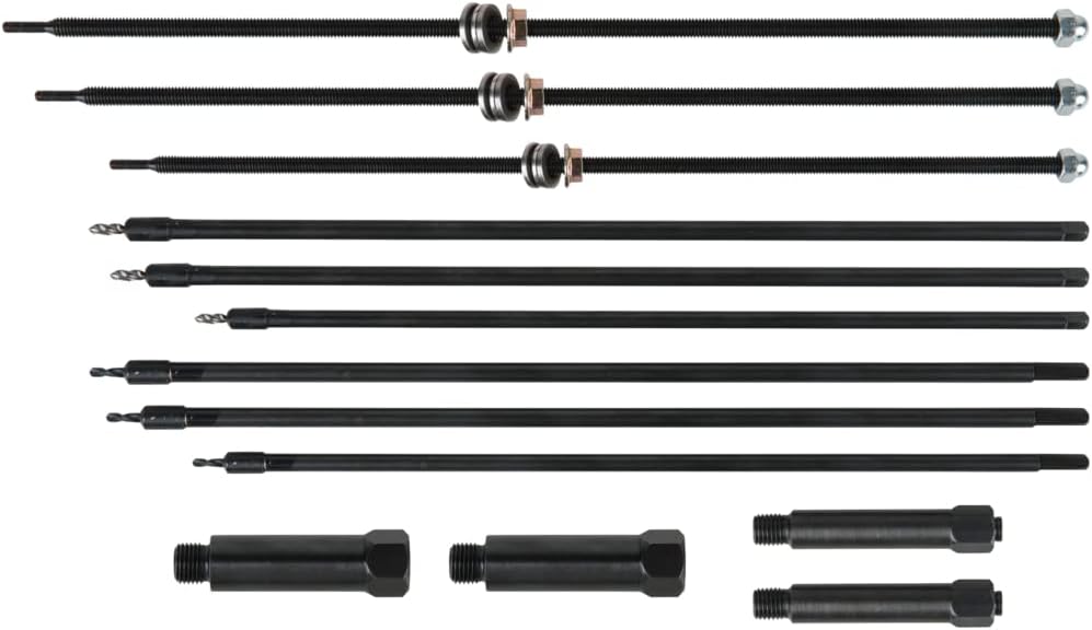 KS Tools Set zum Entfernen von Glühkerzen, M8 – M9 – M10