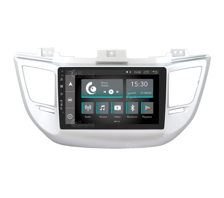 Autoradio für Hyundai Tucson Mit Standard-Navigator, Heckkamera Und Kenwood-verstärker (2015–2018) A