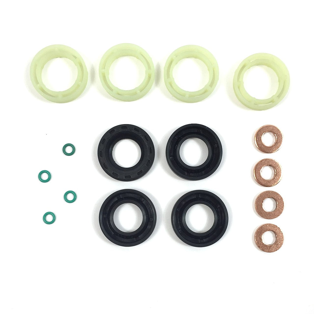 Set mit Kraftstoff-Einspritzerdichtung + Unterlegscheibe + O-Ring, passend für 1,6 TDCi/HDI.