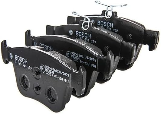 Bosch BP1504 Bremsbeläge - Hinterachse - ECE-R90 Zertifizierung - vier Bremsbeläge pro Set Einzigart