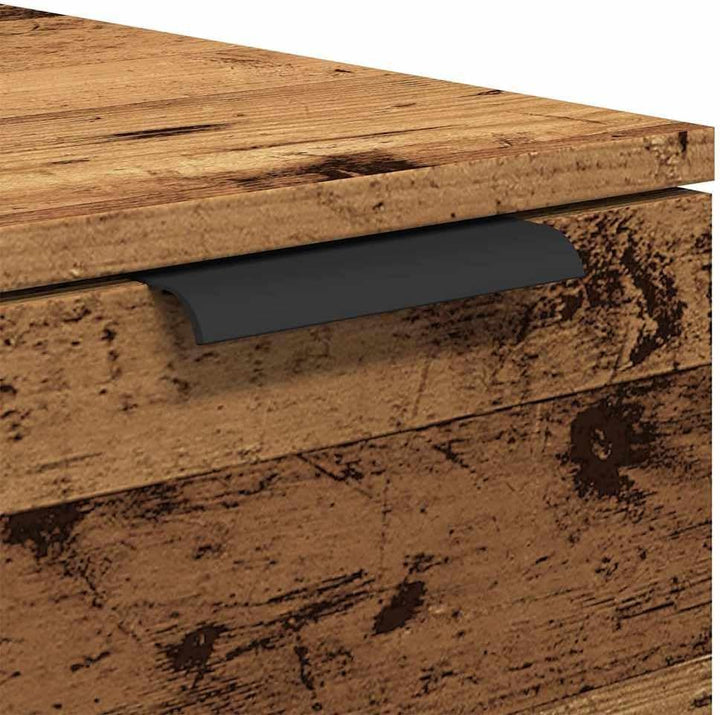 vidaXL Couchtisch Altholz-Optik 50x50x36 cm Holzwerkstoff, Beistelltisch, Wohnzimmertisch, Mitteltis