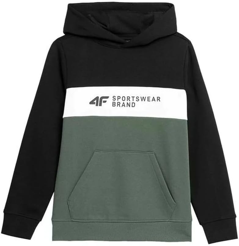 4F JUNIOR Jungen Sweatshirt 140 Teal, 140 Teal